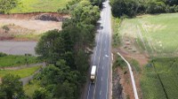 DNIT conclui restauração e implantação de terceira-faixa em trechos da BR-282/SC no Oeste catarinense