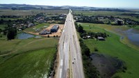 DNIT conclui viaduto de Barra do Ribeiro, na BR-116/RS