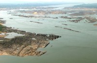 DNIT e Ibama visitam Pedral do Lourenço, no Rio Tocantins (PA)