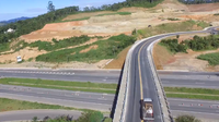 DNIT entrega viaduto de acesso à Ponte do Vale, na BR-470/SC