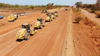 DNIT executa obras de pavimentação da BR-158/MT