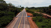 DNIT finaliza obras de reabilitação da ponte sobre o Igarapé Arruda em Roraima