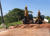 DNIT inicia demolição e remoção das pontes sobre os rios Curuçá e Autaz-Mirim na BR-319/AM