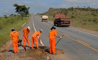 DNIT intensifica manutenção das BR-070 e BR-414 em Goiás