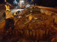 DNIT retoma obras do viaduto da BR-470/SC sobre a BR-101/SC