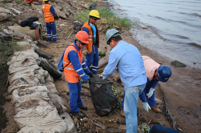 Limpeza Rio Guaíba