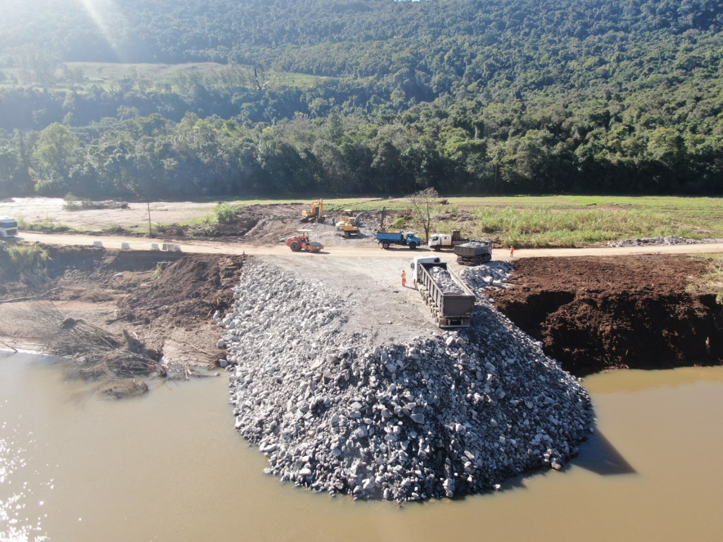 DNIT trabalha para liberar último ponto totalmente interditado da  BR-116/RS, entre Caxias do Sul e Nova Petrópolis — Departamento Nacional de  Infraestrutura de Transportes