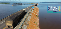 Em 2022, obras de construção e dragagem foram destaque em Rondônia