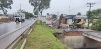 Governo Federal avança com obras de construção na BR-364/RO, no município de Cacoal