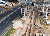 Lançamento das vigas de concreto na BR-290/RS inicia dia 20/08