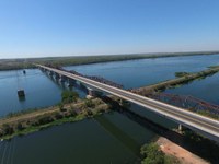 Ponte que liga Mato Grosso do Sul a São Paulo é inaugurada