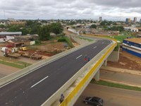 Tráfego do viaduto da Três e Meio, em Porto Velho, foi liberado nesta segunda (11/12)