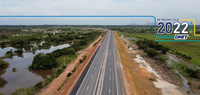 Trecho pavimentado e reabilitação de ponte marcam as obras no estado de Roraima em 2022