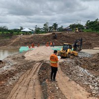 DNIT avança nas ações para implantação de passagem seca no rio Autaz-Mirim na BR-319/AM