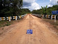 DNIT realiza recuperação de pontes na BR-319/AM