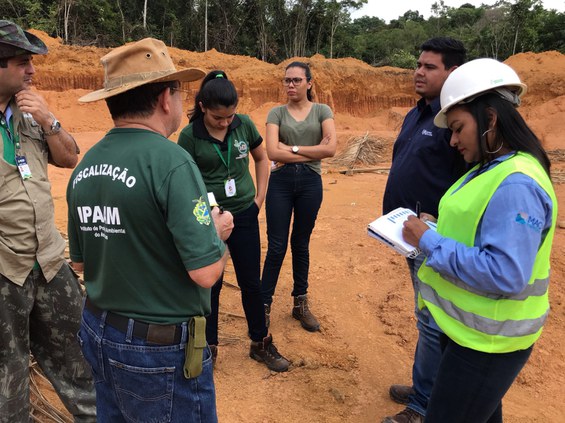 Vistoria de supervisão ambiental com o IPAAM na BR-319..JPG