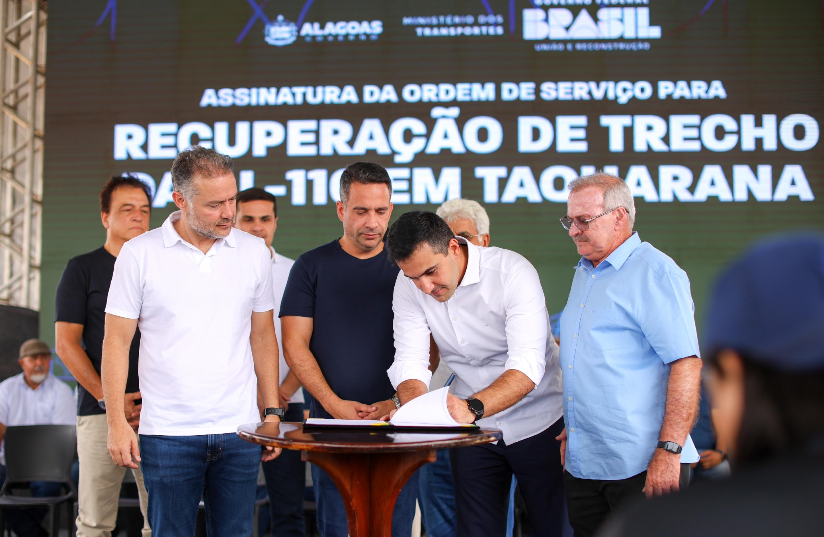 Governo Federal dá a largada nas obras do Arco Metropolitano de Maceió, na BR-424