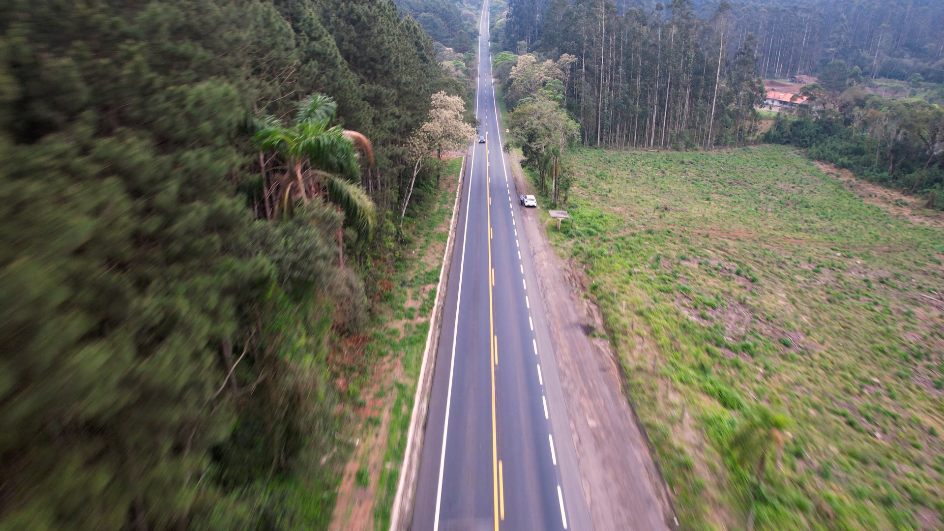 DNIT conclui serviços de revitalização em mais 30 quilômetros da BR-280/SC no Planalto Norte Catarinense