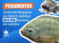 Peixamentos realizados pelo DNOCS beneficiam açudes no Ceará