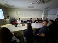 Comitiva chinesa da Universidade de Hebei visita instalações do Hospital das Clínicas da UFG