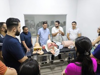 HDT-UFT promove curso de reanimação cardiopulmonar intra-hospitalar para estudantes internos e residentes de Medicina e Enfermagem