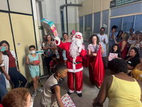 Unidade da Criança e do Adolescente do Huap-UFF realiza festa de Natal para pacientes e familiares