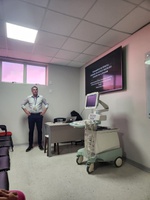 Curso em laboratório de simulação do Hucam-Ufes treina médicos para acesso vascular com ecodoppler