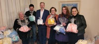 Rotary Clube de Pelotas Princesa do Sul faz doação de enxovais para o HE-UFPel