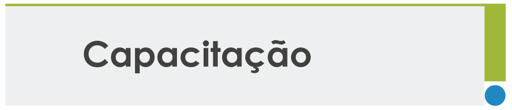 Botão de acesso a Capacitação relacionadas ao SEI/MF