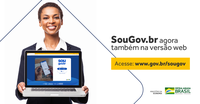 Ministério da Economia lança versão web do aplicativo SouGov.br