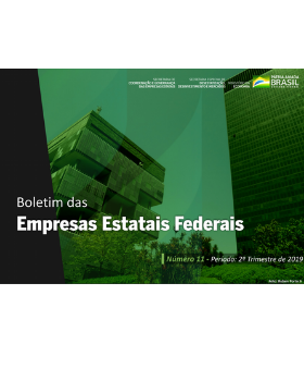 Boletim das empresas estatais federais