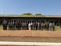 Delegação do National Defense College de Bangladesh visita a ESD