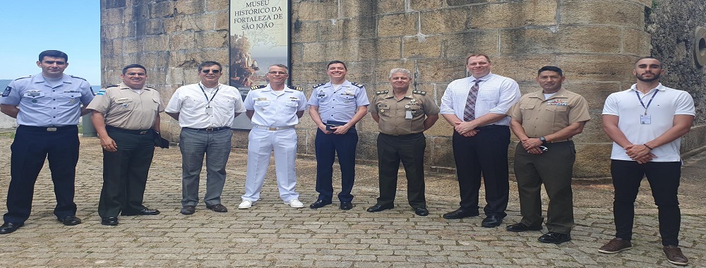 Comitiva do Colégio Interamericano de Defesa realizou visita precursora aos locais onde ocorrerá Viagem de Estudos em maio