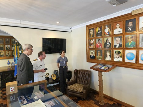 Visita à Sala da Memória Coronel Montenegro 