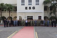 Colégio de Defesa Nacional do México visita Escola Superior de Guerra