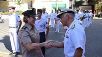 Comandante do Comando Sul dos EUA, General de Exército Laura Richardson, profere palestra para integrantes da ESG