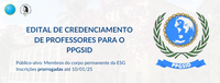 ESG abre inscrições para o credenciamento de professores no PPGSID