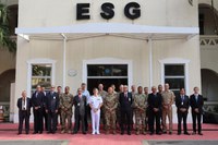 ESG recebe visita da comitiva do Air War College
