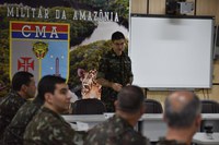 Estagiários do Curso de Estado-Maior Conjunto da ESG visitam o Comando Militar da Amazônia