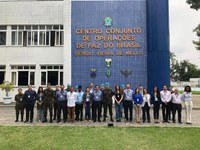 PPGSID da ESG visita Centro Conjunto de Operações de Paz do Brasil