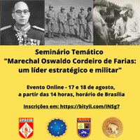 Seminário alusivo ao 120º Aniversário do Mal Cordeiro de Farias - Primeiro Comandante da ESG