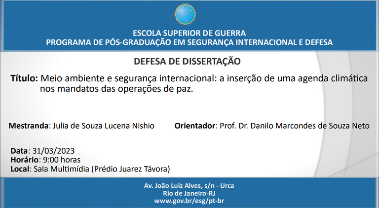 Defesa de Dissertação Meio ambiente e segurança.png