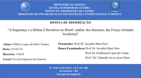 Defesa de Dissertação - Mestrando: Nilton Lopes da Silva Gomes
