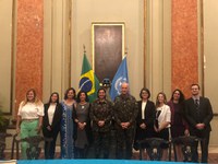 PPGSID participa do evento em comemoração ao Dia Internacional dos Peacekeepers