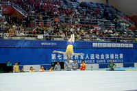 Brasil só é superado pela China e fica com a prata por equipes na ginástica artística nos Jogos Mundiais Militares