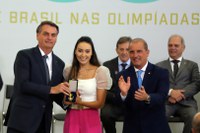 Cerimônia no Palácio do Planalto abre calendário de eventos do centenário olímpico do Brasil