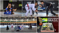 Em contagem regressiva para os JEB’s, velódromo foi tomado por atletas de dez países no Abu Dhabi Grand Slam de jiu-jitsu