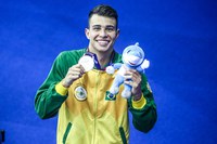 Natação brasileira conquista três pratas nos Jogos Mundiais Militares