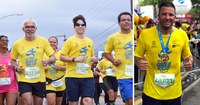 No aniversário da capital sergipana, 4 mil pessoas participam da 36ª Corrida de Aracaju