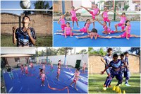 Projetos captados via Lei de Incentivo oferecem futebol, ginástica rítmica e tênis a crianças e adolescentes em Fortaleza